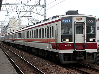 6050系 (6265) 東武伊勢崎線 梅島 6165F