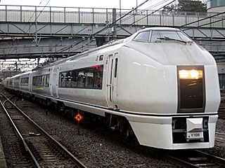 特急「フレッシュひたち」 651系0番台 スーパーひたち車 (クハ650-7) JR常磐線 松戸