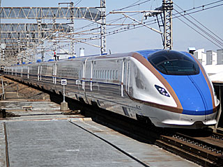 E7系0番台 かがやき車 (E723-3) JR上越新幹線 大宮 F3編成