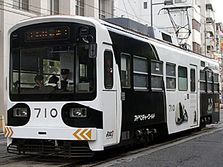 701形 (710) 阪堺電軌阪堺線 住吉〜住吉鳥居前 703号車