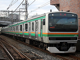E231系1000番台 湘南色 (クハE230-6011) JR武蔵野線 武蔵浦和 宮ヤマU31編成
