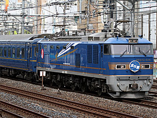 EF510型500番台 北斗星色 (EF510-514) JR東北本線 尾久〜上野 EF510-514