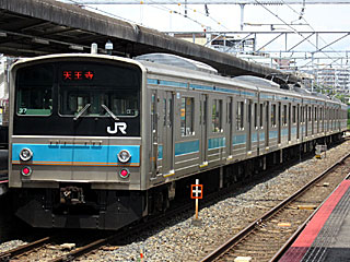 205系0番台 スカイブルー (クハ204-37) JR阪和線 鳳