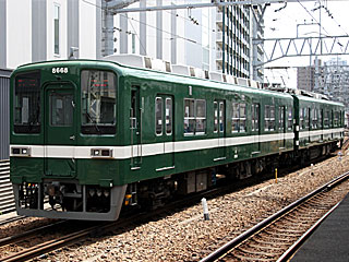 8000系 緑亀色 (8668) 東武亀戸線 曳舟 8568F
