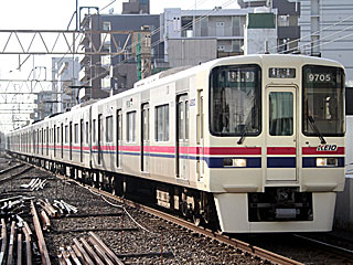 9000系 京王色 (9705) 京王本線 笹塚 9705F
