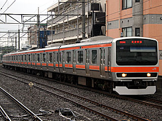 E231系0番台 武蔵野線色 (クハE230-15) JR武蔵野線 西国分寺 千ケヨMU4編成