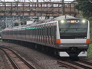 E233系0番台 オレンジ (クハE233-7) JR中央本線 西国分寺 八トタT7編成